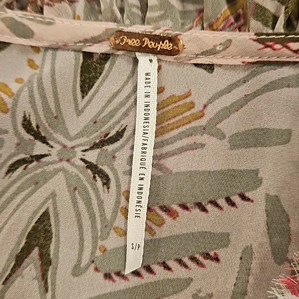 💕FREE PEOPLE💕 Lover to Lover Dress by Bali~ Bohemian Print Small NWOT - Image 11