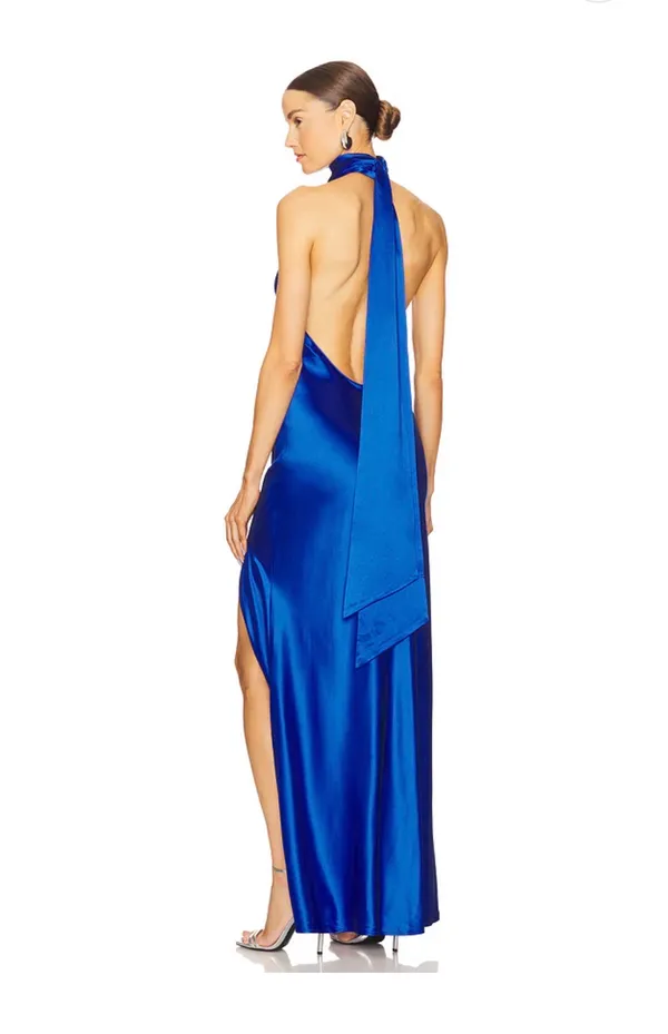 Sau Lee Penelope Gown, Revolve Egyptian Blue - Image 3