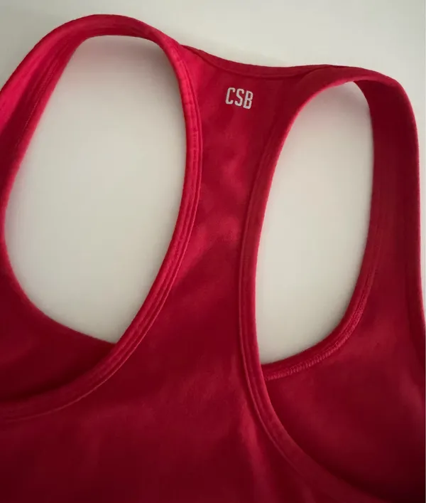 CSB Form Racerback tank Red Size M - Image 5