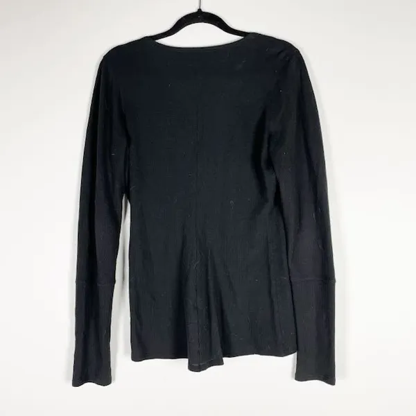 Lululemon Women's Swiftly Tech Henley Button V Neck Long Sleeve Shirt Blouse M - Image 2