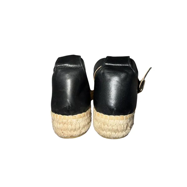 Jutelia Embroidered Floral Espadrille Platform‎ Sandals Black EU 40 New Boho - Image 5