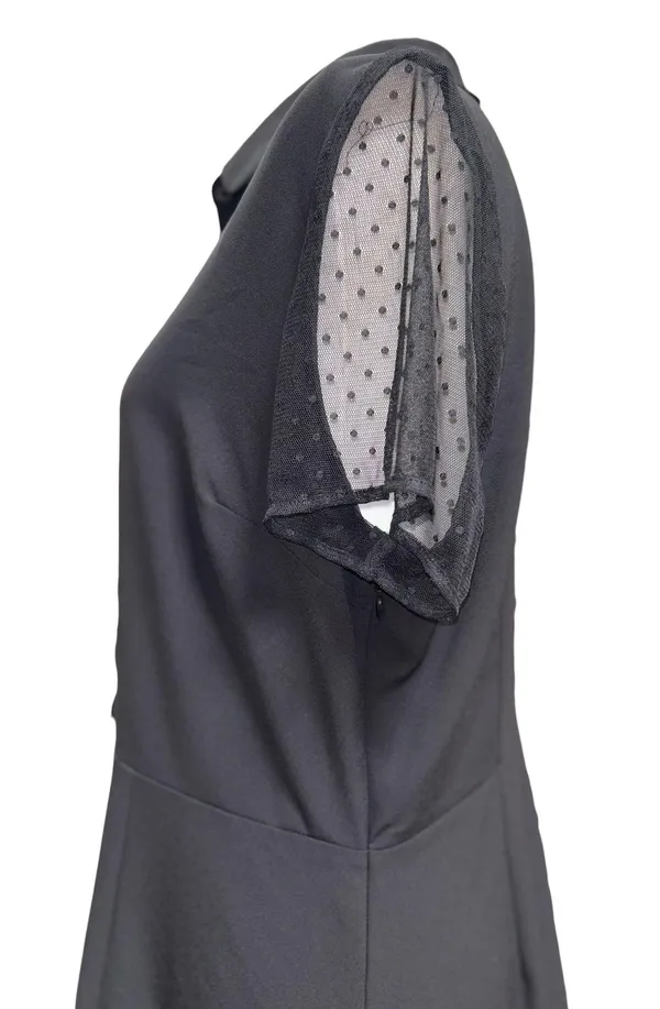 Maison Jules xl black scallop dress lbd - Image 5