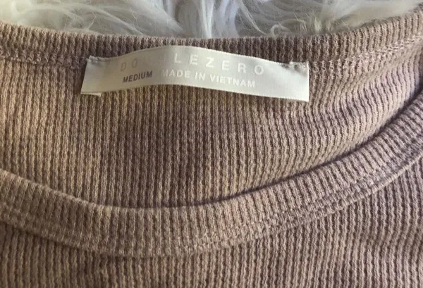 Double Zero Pink Waffle Thermal Long Sleeve - Image 2