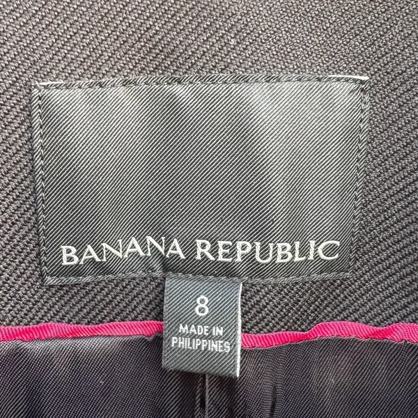 Banana Republic Classic 100% Wool Blazer Coat - Image 3