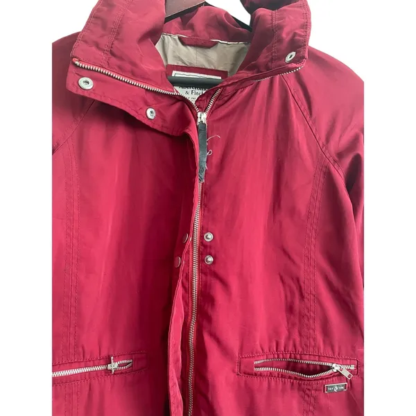 Abercrombie‎ & Fitch Women Jacket XS Hiking Camping Gorpcore Coastal Preppy Coat - Image 7