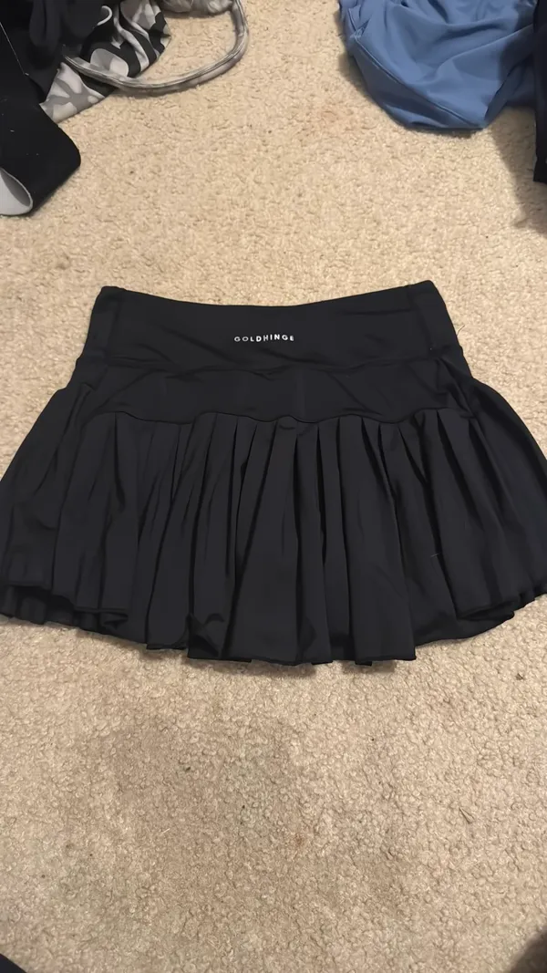 Gold Hinge Skirt black - Image 2
