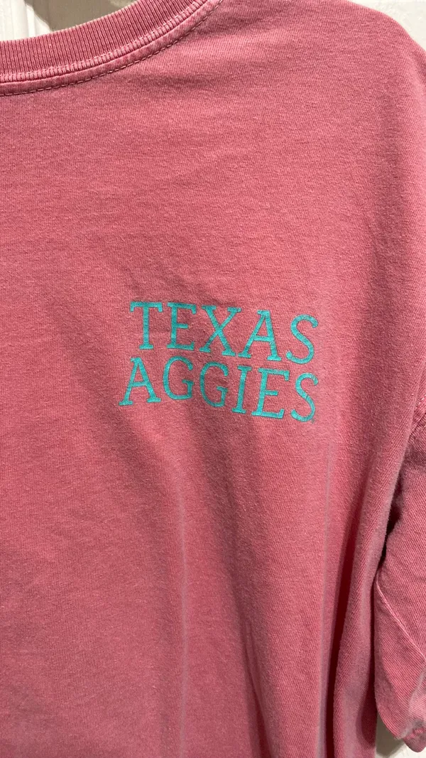 texas A&M tshirt Pink Size L - Image 2