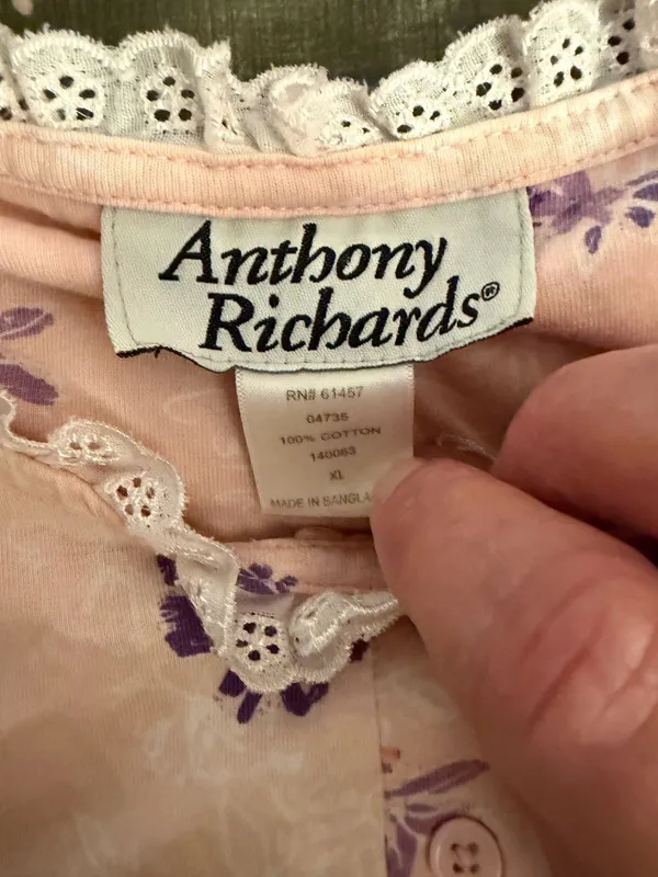 Anthony Richard’s vintage night gown Pink Size XL - Image 7