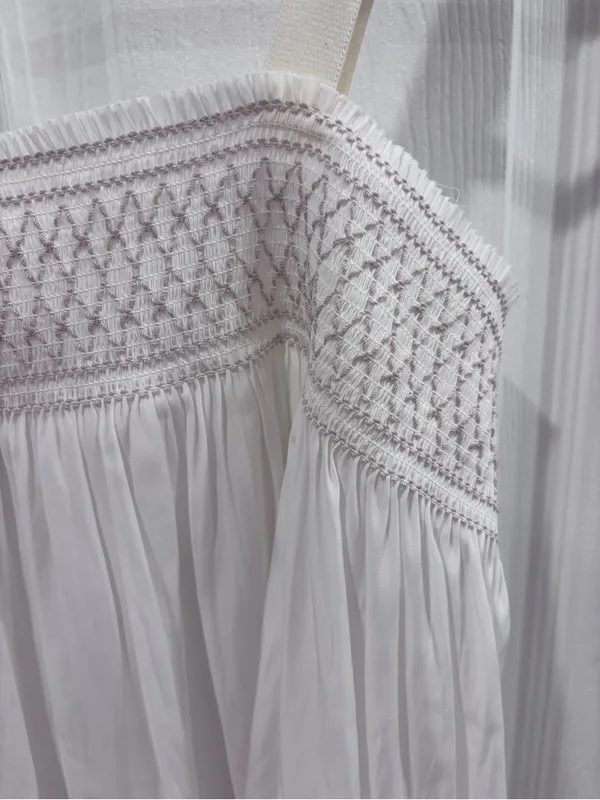 Ramy Brook cream tiered camisole size medium - Image 2