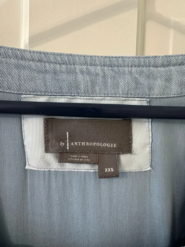 Anthropologie Denim Dress - Image 3