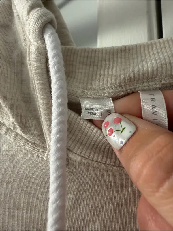 Travis Mathew’s Women’s Cream Lightweight Hoodie Sweatshirt - Image 4