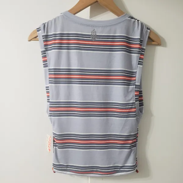 Free People Movement Women's Sports Mode Muscle Tank Top in Steel Combo size XS NWT - Image 6