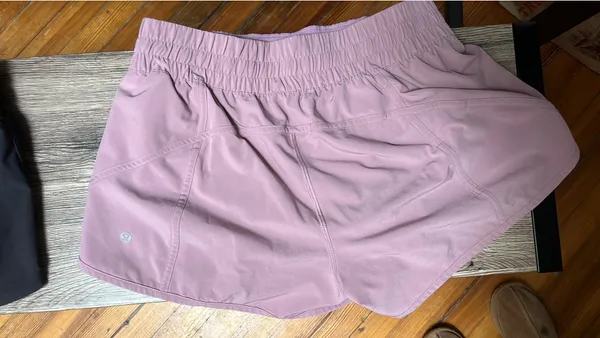 Lululemon Pink Tracker Shorts - Image 2