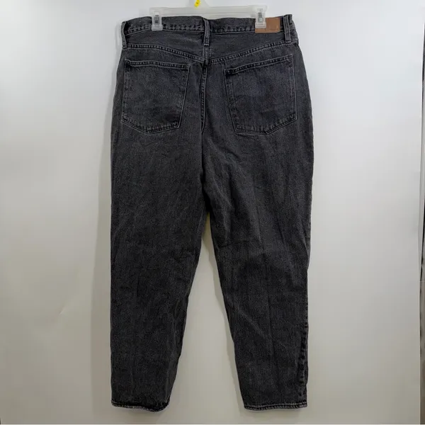 Madewell Baggy Tapered Jeans 32T Mackinnon Wash Charcoal Gray Tall - Image 3