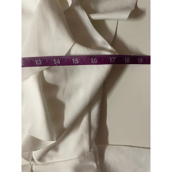 Altar’d State White/Cream Ruffled Mini Dress Size L - Image 11