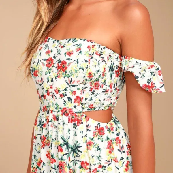 Lush Floral Maxi (NWOT) - Image 2