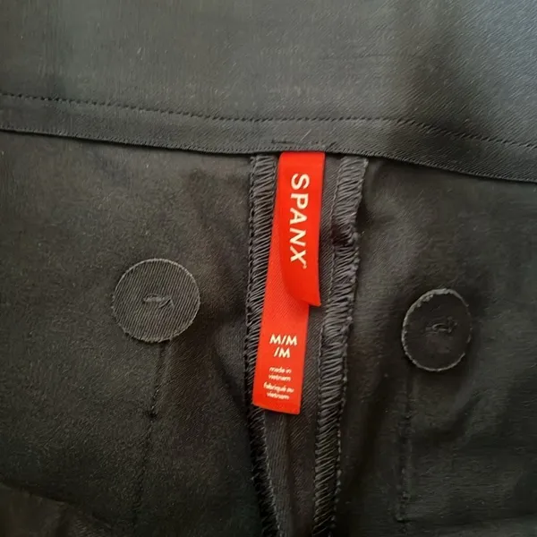 NWT spanx polished ankle slim navy pants‎ M - Image 13