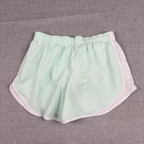 Nike Running Shorts Womens Medium Green 3 In Dri-FIT Lined Athletic - Image 3