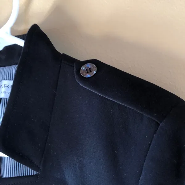 TAHARI Arthur S. Levine Black Blazer Jacket Size 4 - Image 3
