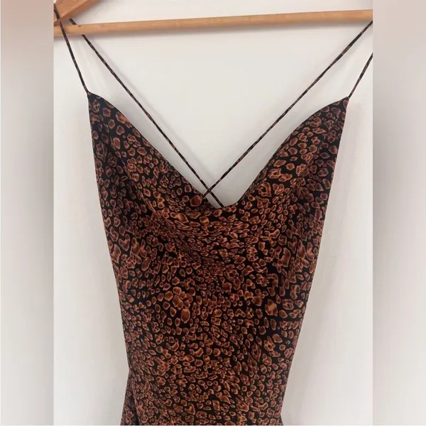 Majorelle Charli Mini‎ Dress Leopard xs - Image 8