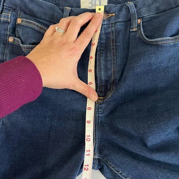 Free People We The Free Jeans Womens 30 Blue Great High Rise Skinny Stretch - Image 5