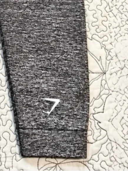 💥Gymshark Ombré Seamless High Rise Leggings Black Gray Gradient Sz S 💚 - Image 6