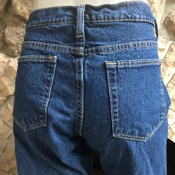 Cabela's Flannel Lined Purple Polka Dot Jeans Women’s Size 12 R - Image 4