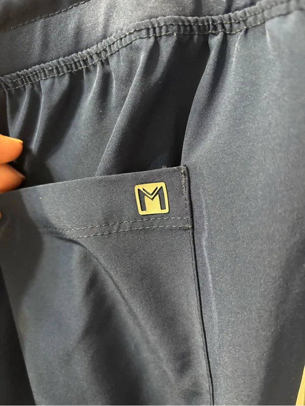 Maevn Matrix Impulse 8520 Navy Women’s Yoga Waist Jogger Scrubs EUC Size L - Image 10
