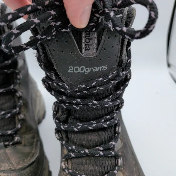 Columbia Bugaboot 200g‎ Insulated Womens 6.5 Waterproof Snow Boots BL1572-010 - Image 9