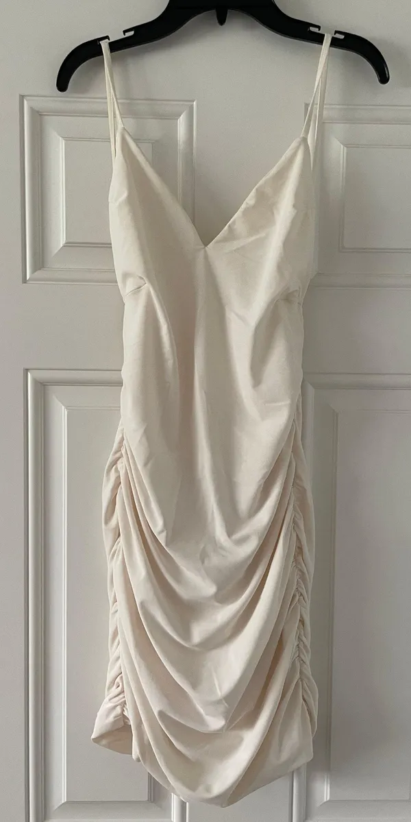 Tiger Mist Backless Mini Dress - Image 4