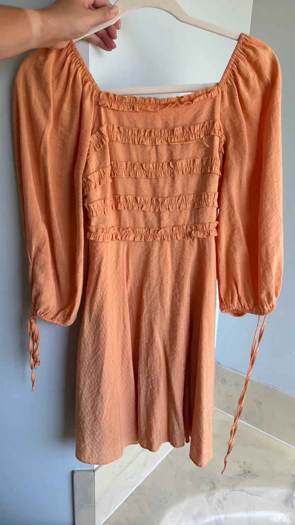 Peach Dress Love California Small - Image 2