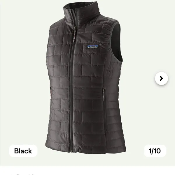 Patagonia NWT Women's Nano Puff Vest Sz S Outdoor Layering Utility Packable - Image 2