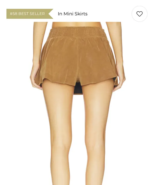 Free People Paradise found faux suede skirt - Image 2