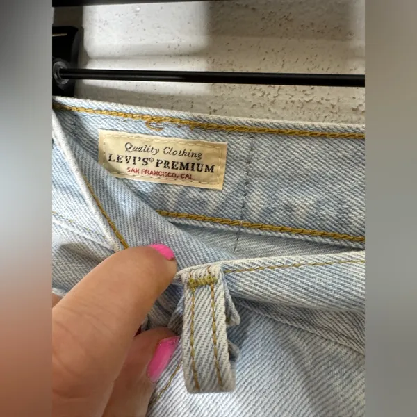 Levi’s Premium‎ Ribcage Straight Ankle Jeans Size 25 - Image 4