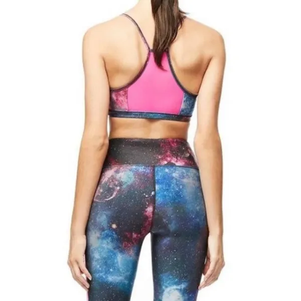 Good American Galaxy print sports bra‎ Sz 2 - Image 2