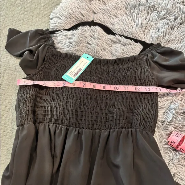 Stitch Fix Kaileigh Malia Maternity Ruffle Sleeve Dress size‎ Small NWT - Image 5