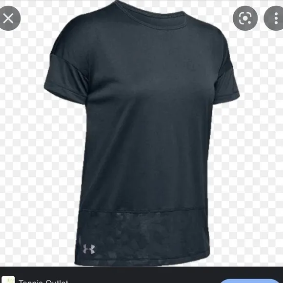 Under armour‎ women’s XL Locker Emboss black T Shirt - Image 2