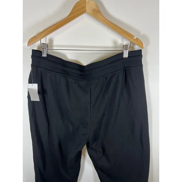 Zoe + Liv Womens XXL Ebony Black Global Cities Graphic Jogger‎ Sweatpants NWT - Image 6