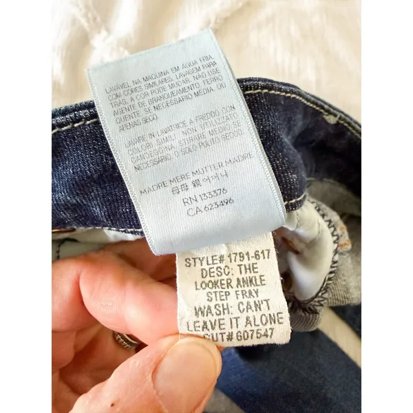MOTHER | The Looker Ankle Step Fray Jeans Can't Leave It Alone | Sz 26 - Image 14