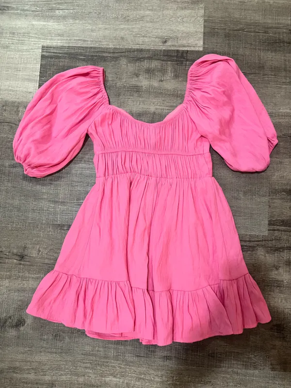 HELLO MOLLY Fiesta Lovin Mini Dress in Hot Pink - Image 7