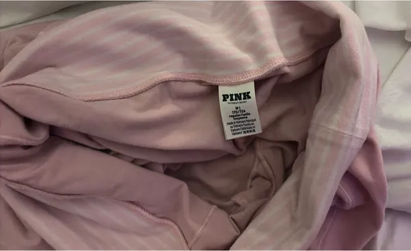 PINK Victoria's Secret flared pink leggings - Image 3