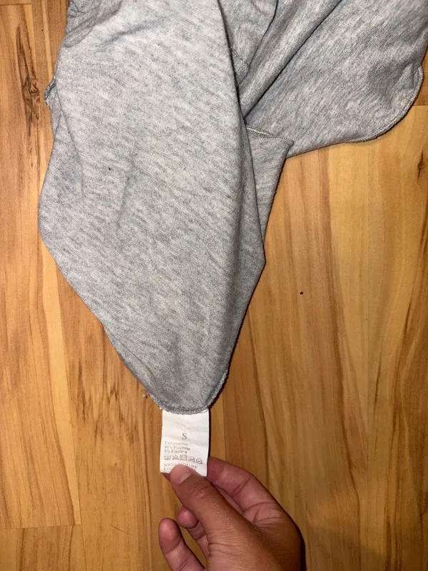 SheIn Heather Gray Flowy Lounge Shorts - Image 3