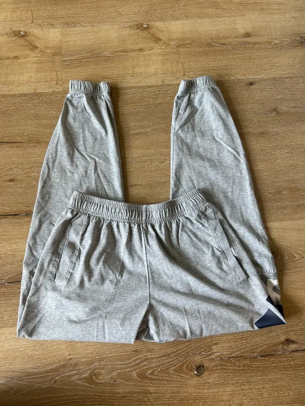 Adidas Grey Athletic Joggers - Image 3