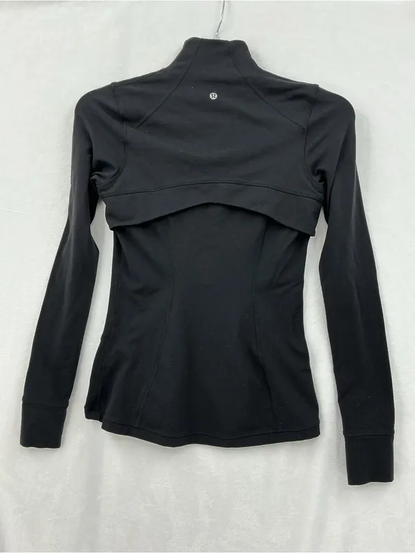 lululemon athletica Black Half-Zip Jacket 1068 - Image 5