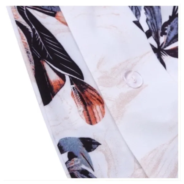 Tropical Floral Kimono Dress Tie Waist Cover-Up NWT - Image 3