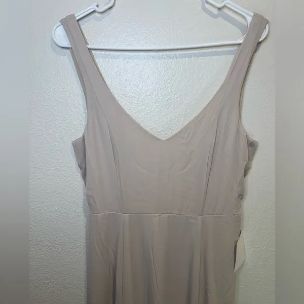 Show Me Your Mumu Jenn Maxi Dress in Cream Show Me‎ the Ring Crisp Size L - Image 5