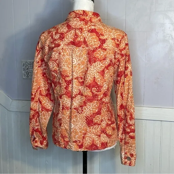 Vintage Coldwater Creek Blazer Linen & Rayon vintage jacket - Image 5