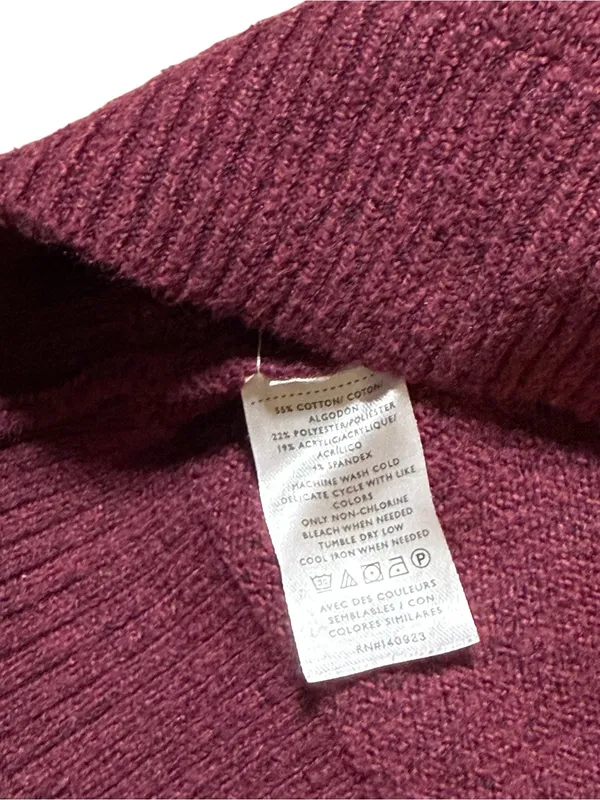 loft sweater Maroon Small - Image 3