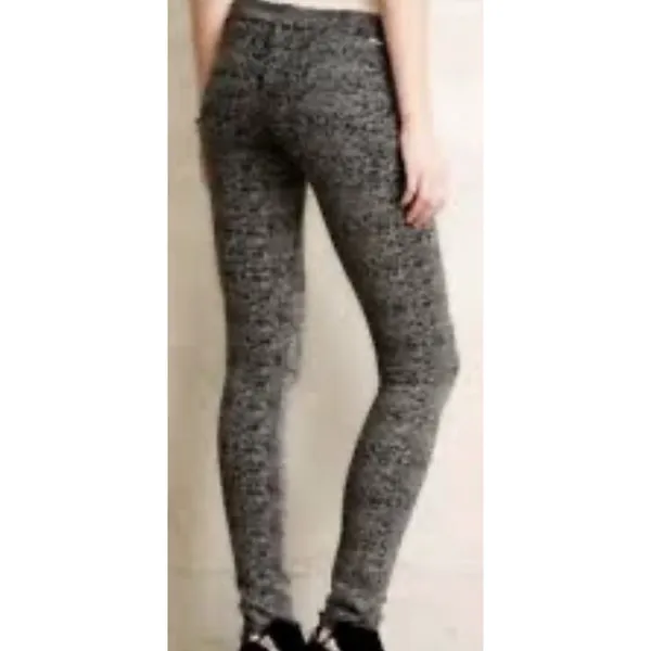 Mother The Looker Anything For‎ a Story Knit Wool Blend Pants Size 28 Tweed - Image 2