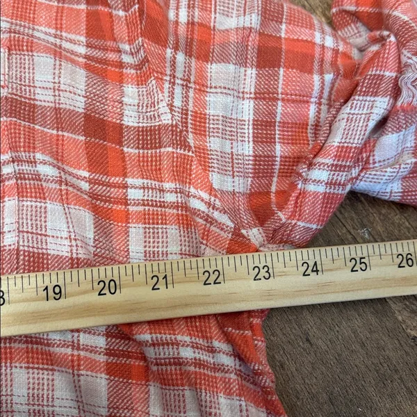 American Eagle Flannel Plaid Button-Up Shirt NWT - Image 10